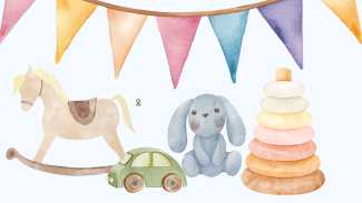 Verschiedene Spielsachen