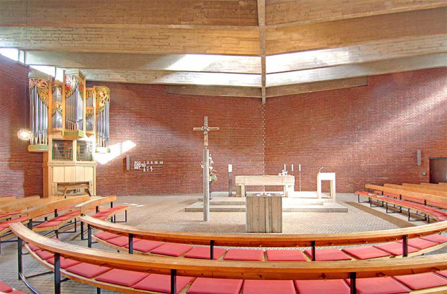 Innenraum der Kreuzkirche