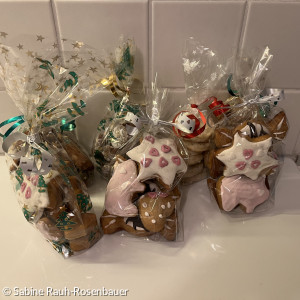 Selbstgebackene Plätzchen