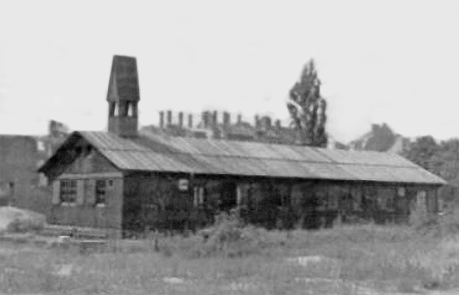 Die zweite Kreuzkirche 1947