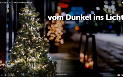 Vom Dunkel ins Licht: Unser Weihnachtsvideo in Kooperation mit St. Markus