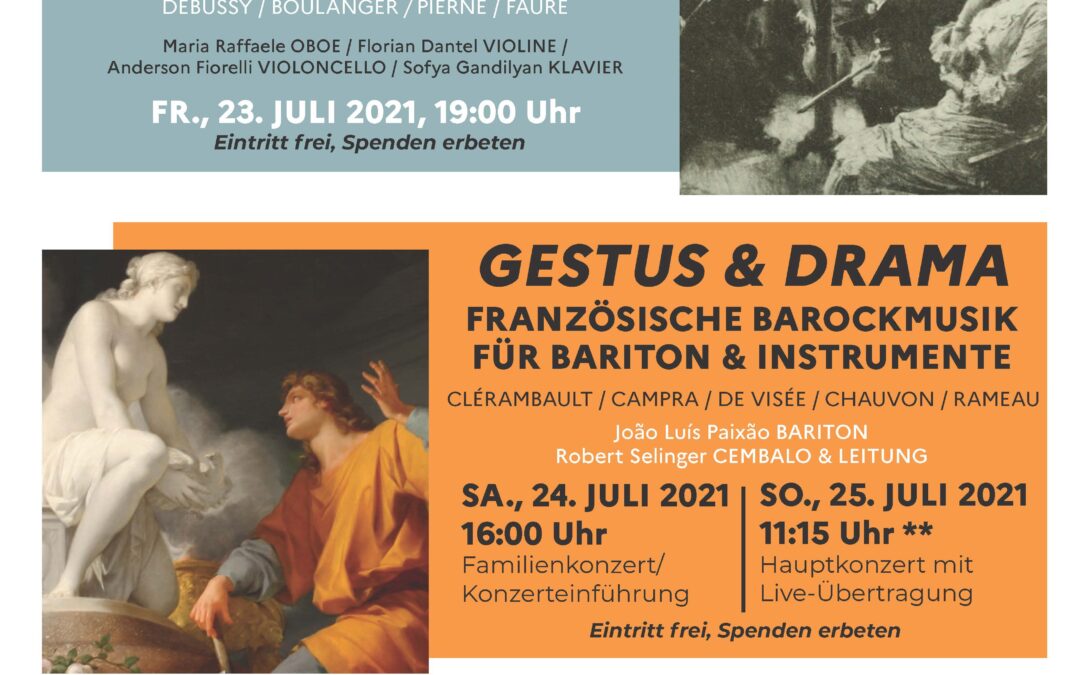 Sommerkonzerte des Svapinga Consort 23.-25. Juli